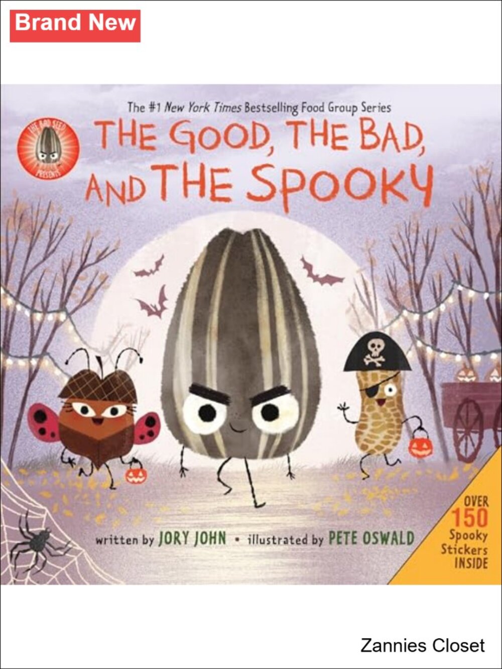 👻 The Good the Bad and the Spooky Halloween Sticker Activity Book Food Group
